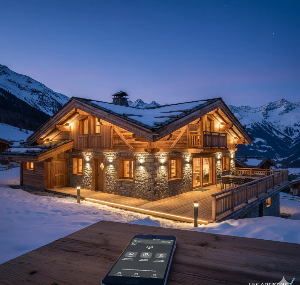 Éclairage Extérieur pour Chalet de Montagne : Le Guide Domotique